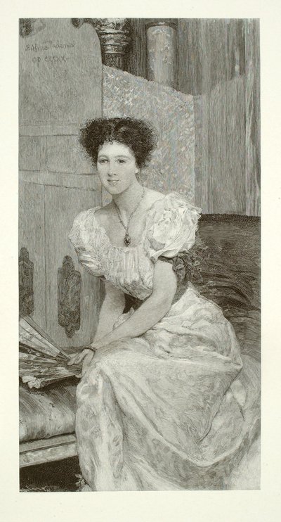 Fru Charles W. Wyllie af Henry Wolf