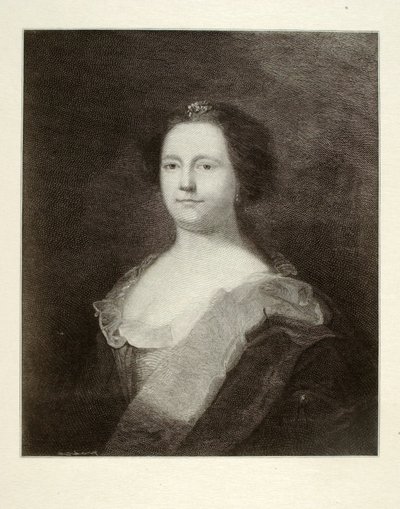 Fru Deborah Franklin af Henry Wolf