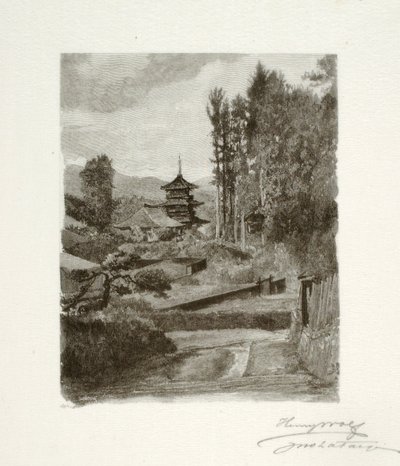 Den gamle pagode af Henry Wolf