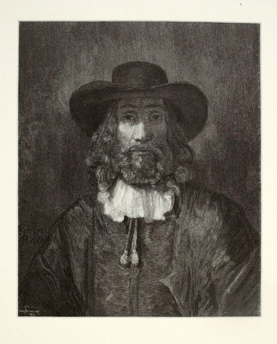 Portræt af en mand af Henry Wolf