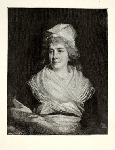 Sally Franklin (Sarah Bache) af Henry Wolf