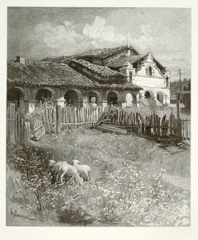 San Antonio-missionen af Henry Wolf