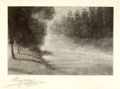 Spredning af tågerne (Morning Mists) af Henry Wolf