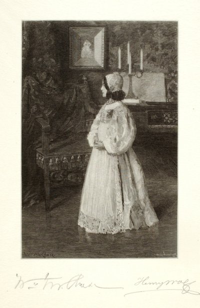 Kunstnerens datter Alice af Henry Wolf