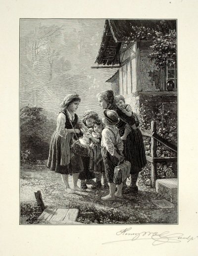 Den lille kaninsælger af Henry Wolf