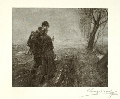 Vandringen til Betlehem af Henry Wolf