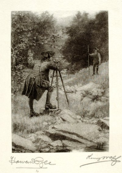 Washington, den unge landmåler af Henry Wolf