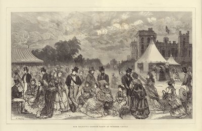Hendes Majestæts havefest på Windsor Castle af Henry Woods
