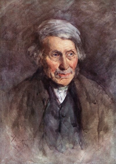 Annals of the Parish: The Millwright (farve litho) af Henry Wright Kerr