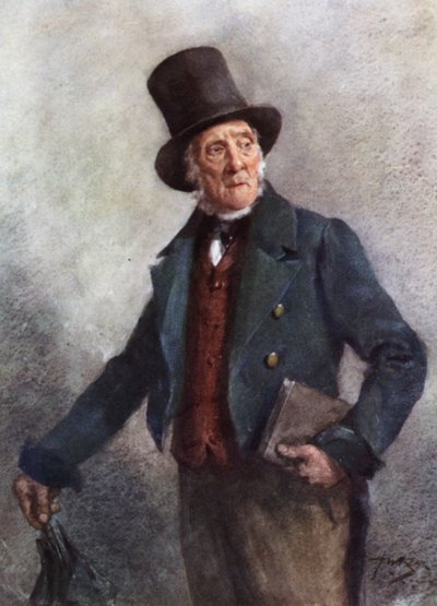 Annals of the Parish: The Ruling Elder (farve litho) af Henry Wright Kerr