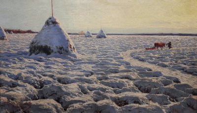 Litauiske sumpe under sne. af Henryk Weyssenhoff