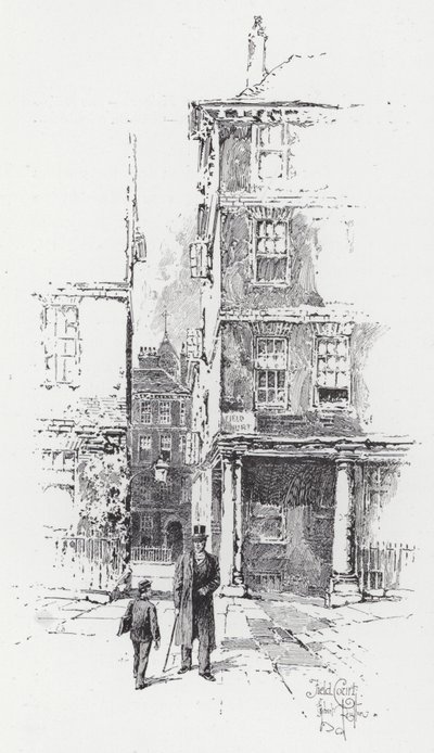 Field Court (gravering) af Herbert (after) Railton