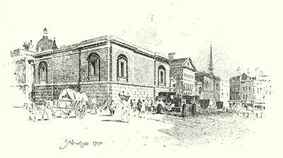 Newgate, London af Herbert (after) Railton