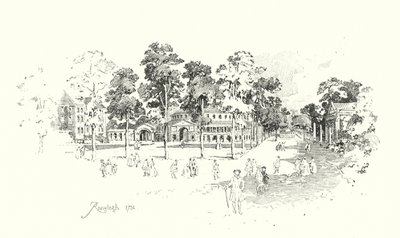 Ranelagh Gardens, London af Herbert (after) Railton