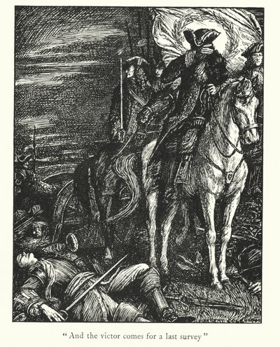 Ingoldsby Legends: Den sorte musketer (litografi) af Herbert Cole