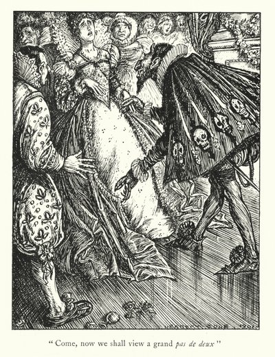 Ingoldsby Legends: The House-Warming (litografi) af Herbert Cole