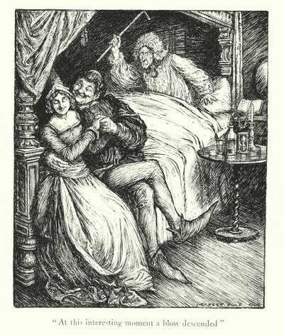 Ingoldsby Legends: Lady Rohesia (litografi) af Herbert Cole