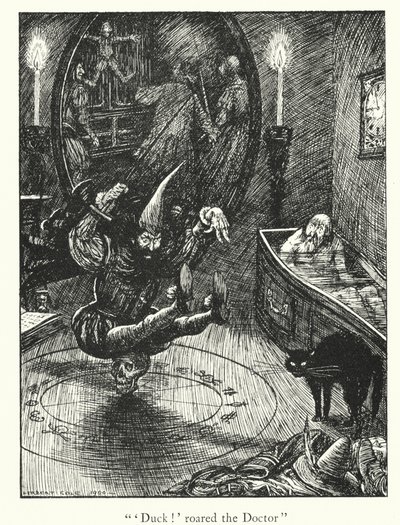 Ingoldsby Legends: Blodiglen fra Folkestone (litografi) af Herbert Cole