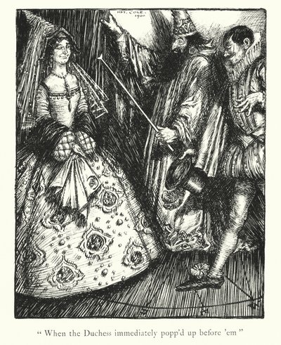 Ingoldsby Legends: The Tragedy (litografi) af Herbert Cole