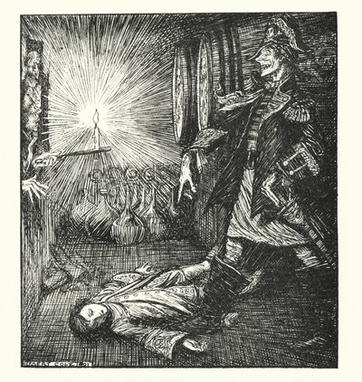 Ingoldsby Legends: The Wedding-Day (litografi) af Herbert Cole