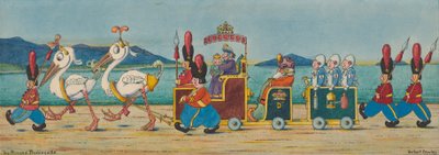 Prinsens Promenade, ca. 1910 af Herbert E. Crowley