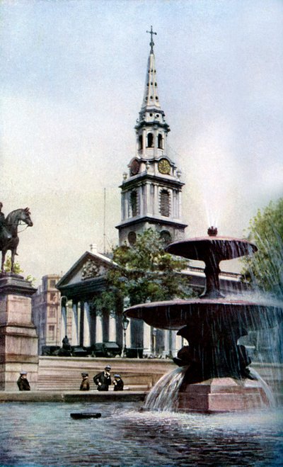 Church of St Martin-in-the-Fields, Trafalgar Square, London, c1930