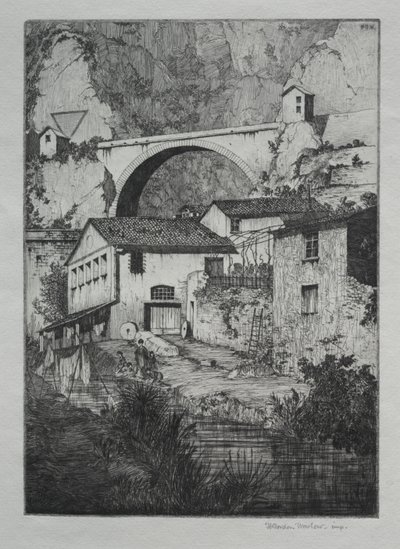 Pont St. Louis, Manton af Herbert Gordon Warlow