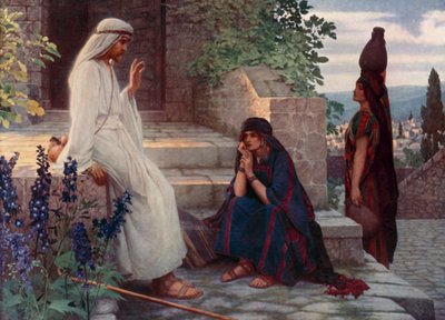 Hjemmet i Betania af Herbert Gustave Schmalz