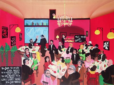 Cinema Stalia (græsk restaurant) af Herbert Hofer