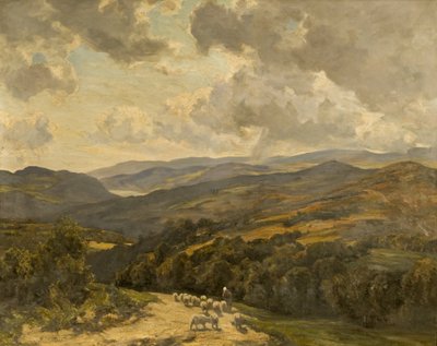 Welsh Hills nær Barmouth af Herbert Hughes Stanton