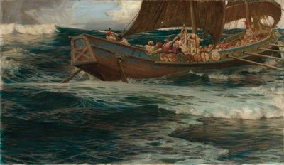 Havets vredes vrede af Herbert James Draper
