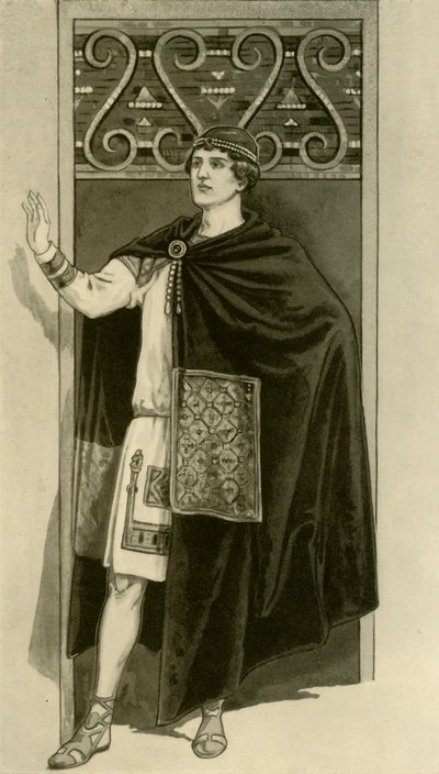 En kejser af det østlige eller vestlige imperium - femte århundrede, f.Kr., 1924. af Herbert Norris