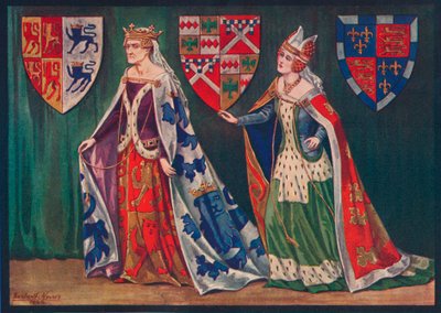 Margaret, prinsesse af Wales, 1410. Joice, Lady Tiptoft, 1460, 1926 af Herbert Norris