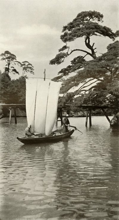 At Matsushima, 1910. af Herbert Ponting