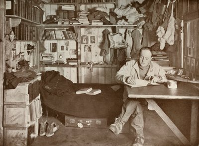 Kaptajn Scott i hans hule, c1911, 1913 af Herbert Ponting