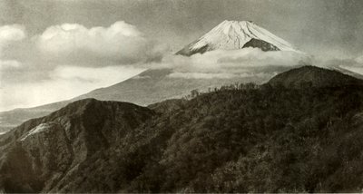 Mr. Fuji, 1910. af Herbert Ponting