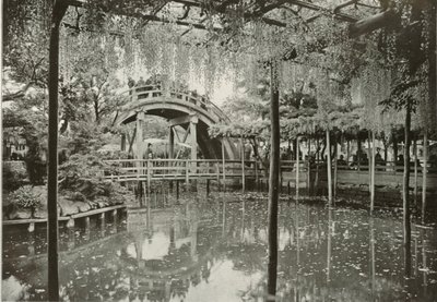 Kameido, 1910. af Herbert Ponting