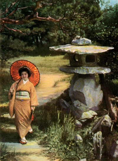 Passerer lanternen, 1910. af Herbert Ponting