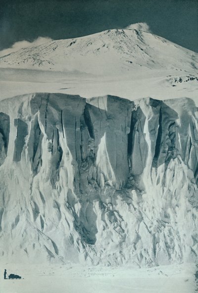 Voldene af Mount Erebus, c1911, 1913 af Herbert Ponting