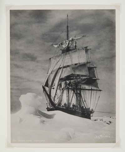 The Terra Nova Icebound (bromidtryk) af Herbert Ponting