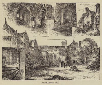 Athelhampton Hall af Herbert Railton