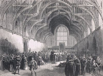 Statsretssag i Westminster Hall på Elizabeth I