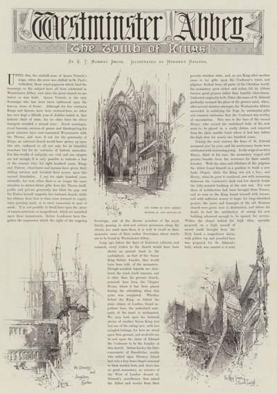 Westminster Abbey af Herbert Railton