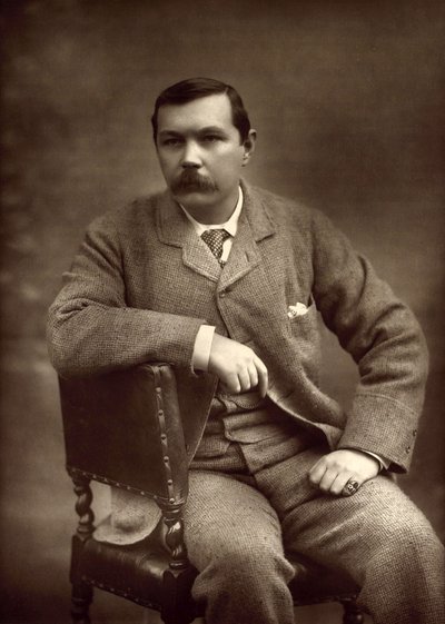 Portræt af Sir Arthur Conan Doyle 1859-1930, 1893. af Herbert Rose Barraud