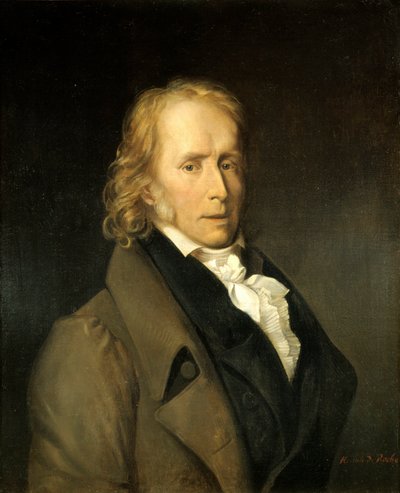 Portræt af Benjamin Constant 1767-1830, 1820. af Hercule de Roches