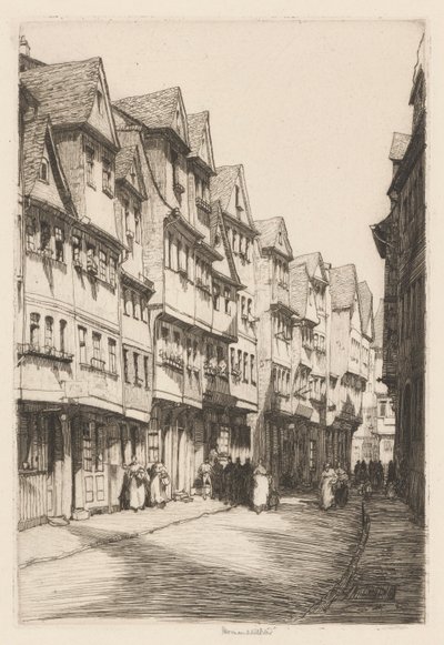 Klostergasse, Frankfurt af Herman Armour Webster