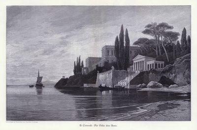 The Villa of Nero (gravering) af Herman David Salomon Corrodi