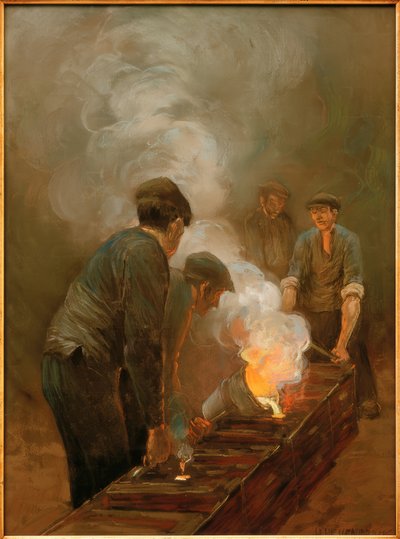Kobberstøberi af Herman Heijenbrock