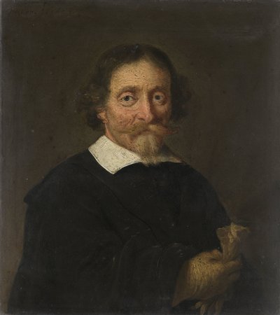 Portræt af en mand af Herman Meynderts Doncker
