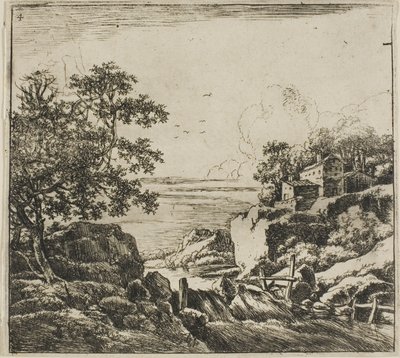 The Cascade, fra serien Set of Landscapes af Herman Naijwincx